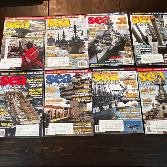 Sea Classics Magazine Collection (Eight Issues) - Picture 1 of 5